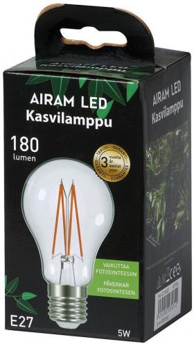 TAIMELAMBIPIRN AIRAM LED 5W E27 10000H, taimelamp
