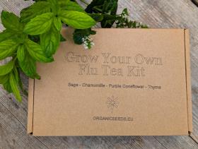 Külmetusetee kasvatamise komplekt / Firmakink logoga