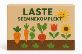 Laste seemnekomplekt – lõbus ja hariv algus aiandusega tutvumiseks!