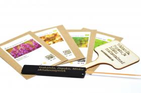 Kasside maitsetaimekomplekt - personaliseeritud sildiga