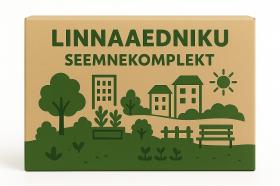 Linnaaedniku seemnekomplekt – 10 kiirekasvulist sorti rõdule, terrassile ja väiksele aiale