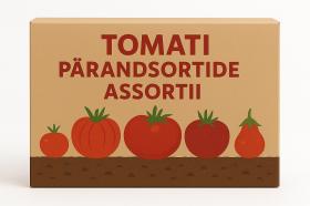 Tomati pärandsortide assortii – 11 unikaalset tomatisorti aeda