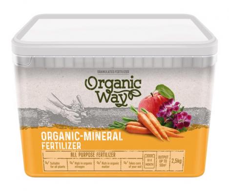 Pakis - Granuleeritud orgaaniline mineraalväetis-Universaalne 2,5 kg